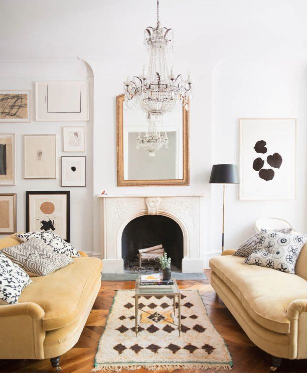 A Vision of Elegance in the West village Home Interiors Forever Chic by Meg
