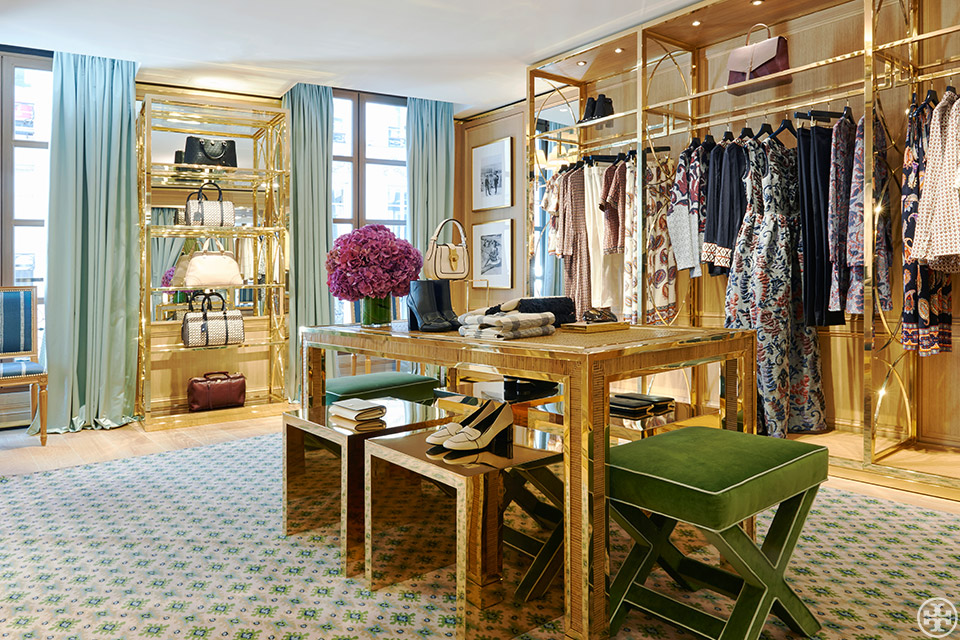 Paris Welcomes Tory Burch Parisian Interiors Forever Chic by Meg