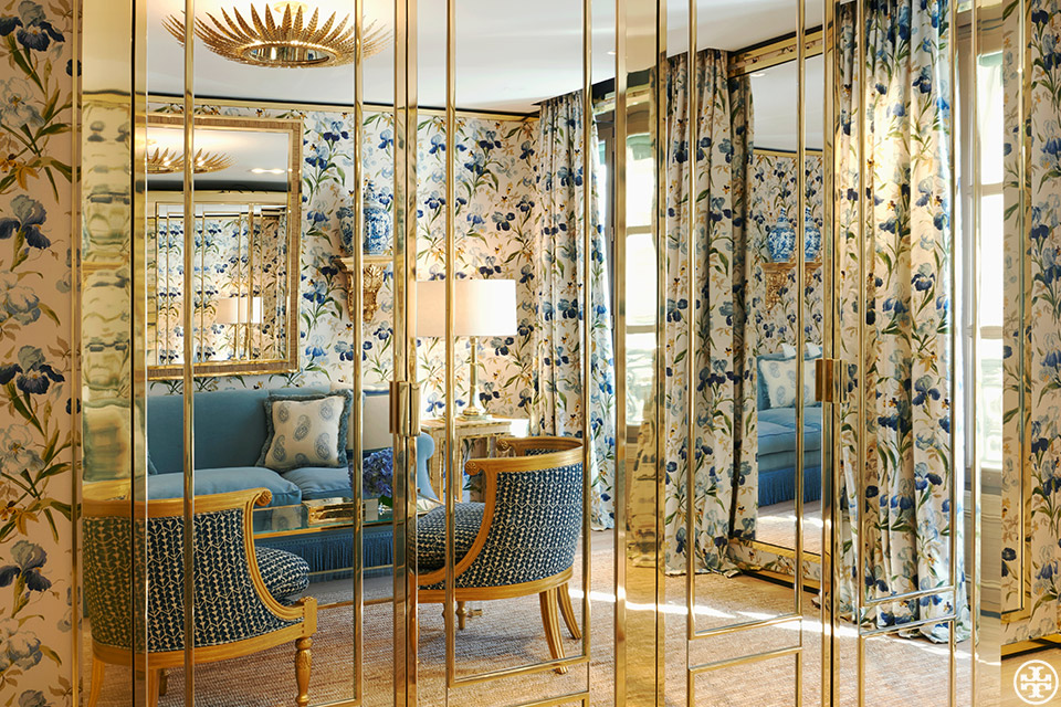 Paris Welcomes Tory Burch Parisian Interiors Forever Chic by Meg