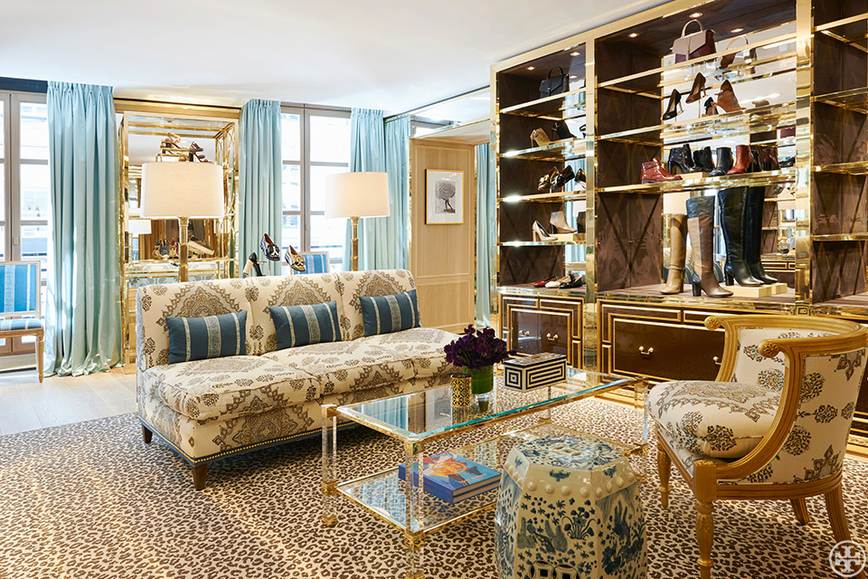 Paris Welcomes Tory Burch Parisian  Interiors Forever Chic by Meg