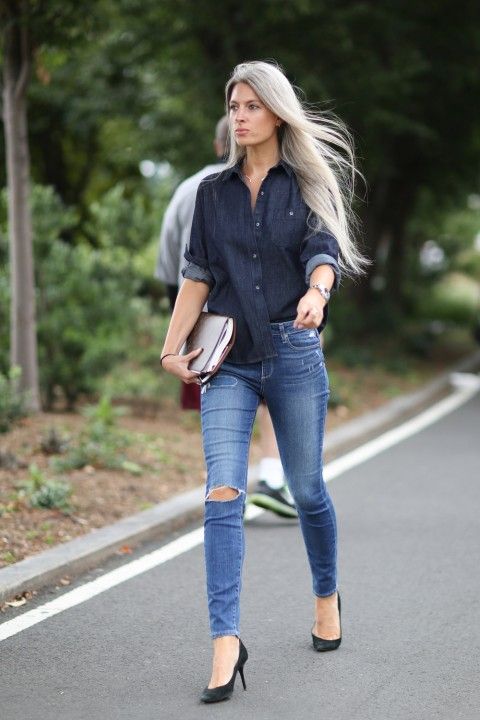 Style Inspiration Dedicated to Denim Wardrobe Update Forever Chic by Meg