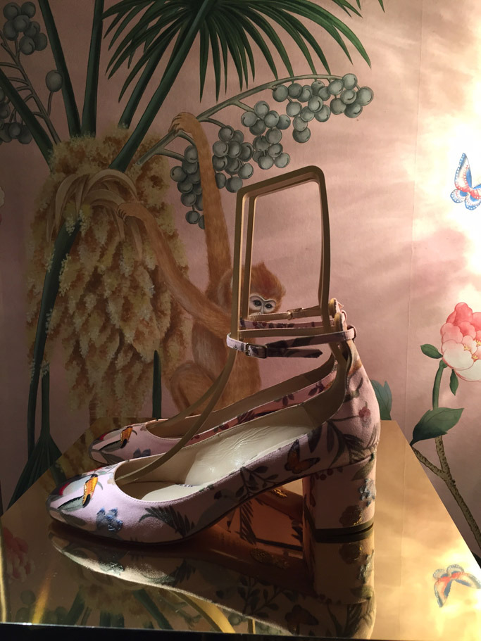 The Shoe Shangrila De Gournay and Aquazzura Eye for Detail Forever Chic by Meg