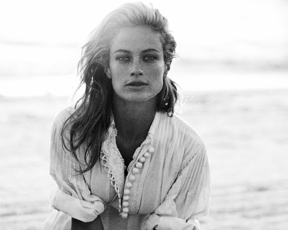 Peter Lindbergh Photographs of Women in a white dress forever Chic by Meg