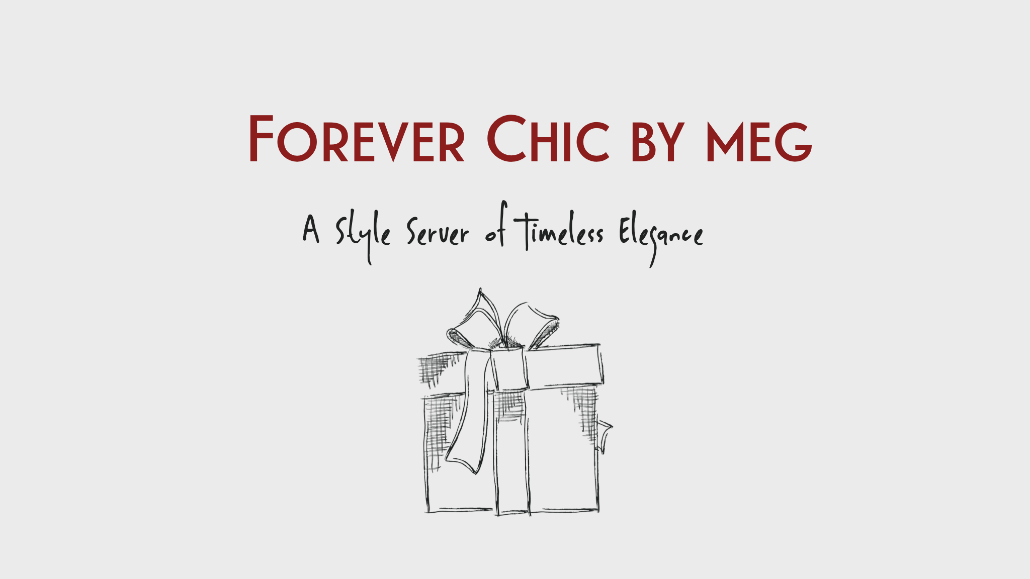 Holiday Gift Guides Forever Chic by Meg a Style Server of Timeless Elegance