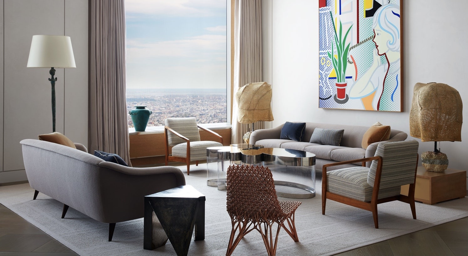 Midtown Manhattan High Standards Interiors Forever Chic by Meg